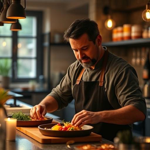 Fotograma de 'Cocina con Alma', un programa de cocina presentado por el chef espa√±ol Javier Torres.